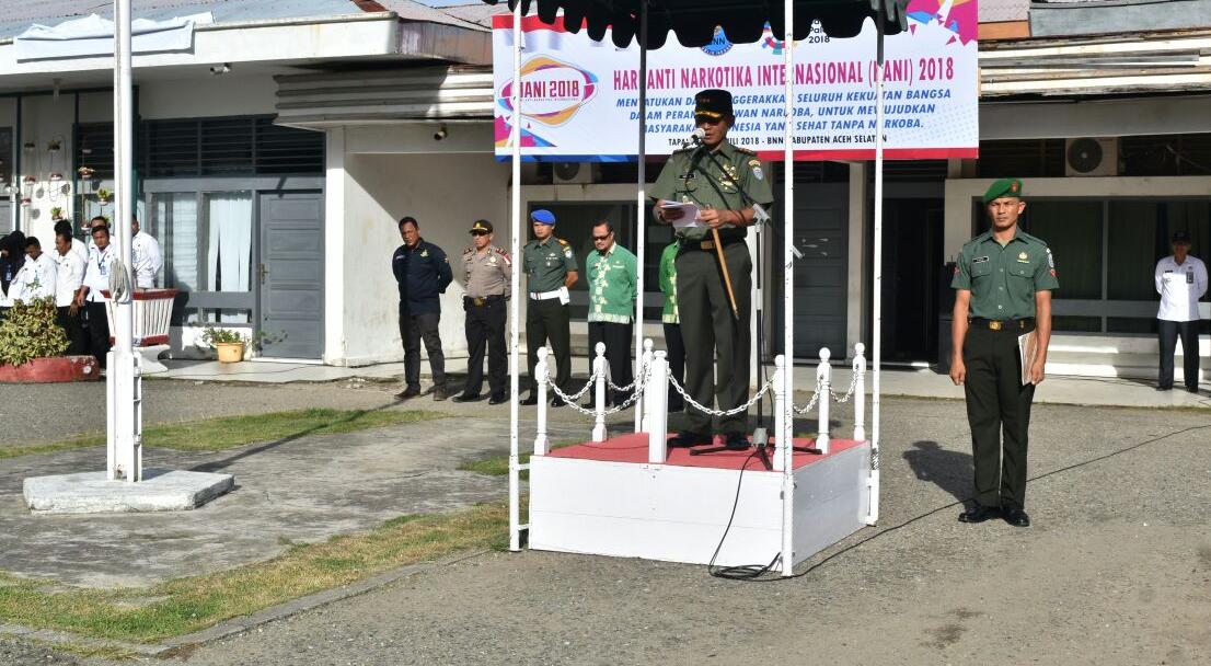 BNNK Asel Peringati HANI 2018, Dandim 0107 Bacakan Amanat Tertulis Presiden RI