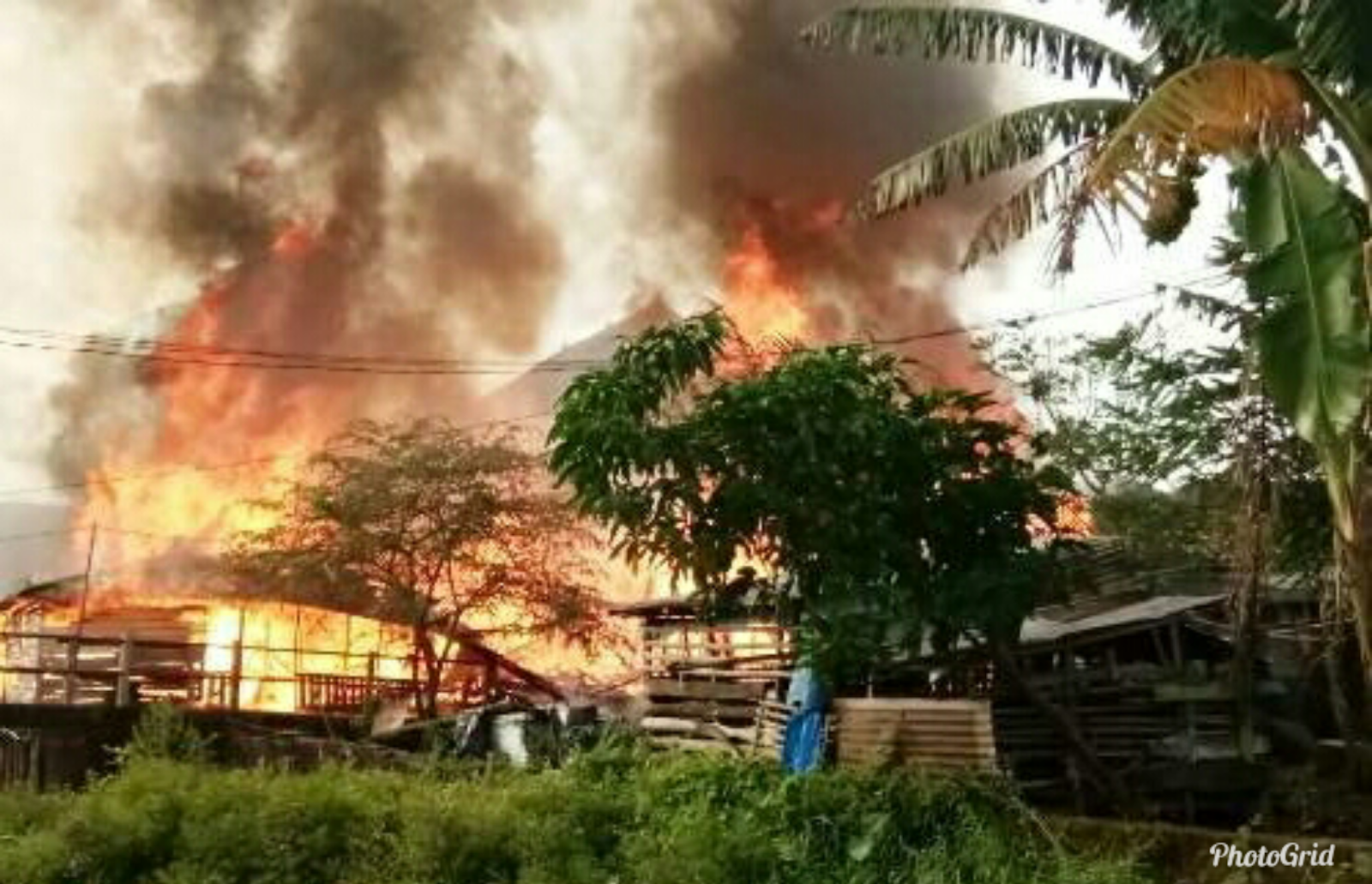 Rumah Dan Kontrakan  Hangus Terbakar