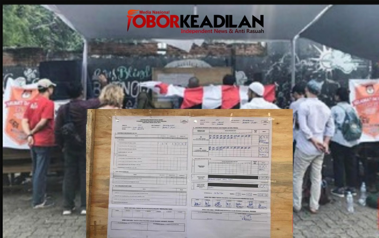 TPS di Markas FPI dan Keluarga Rizieq Shihab Dimenangkan Jokowi-Ma'aruf 