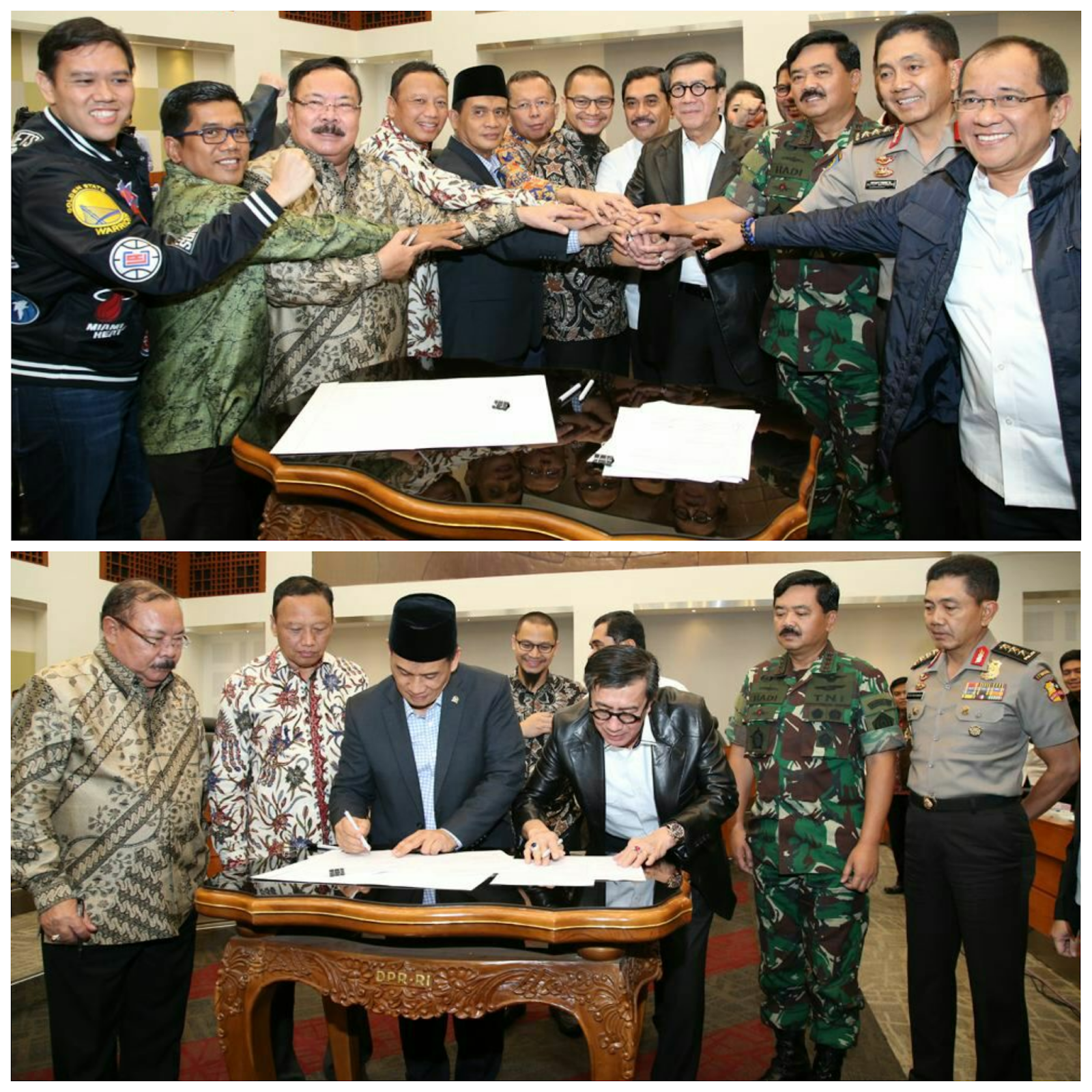 Panglima TNI Hadiri RUU Tentang Pemberantasan Terorisme