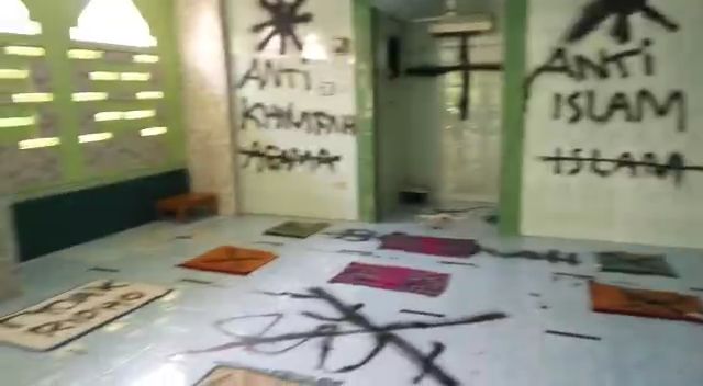 Pelaku Corat-coret Musala di Tangerang Tertangkap Polisi, Rumahnya Hanya 50 Meter dari TKP