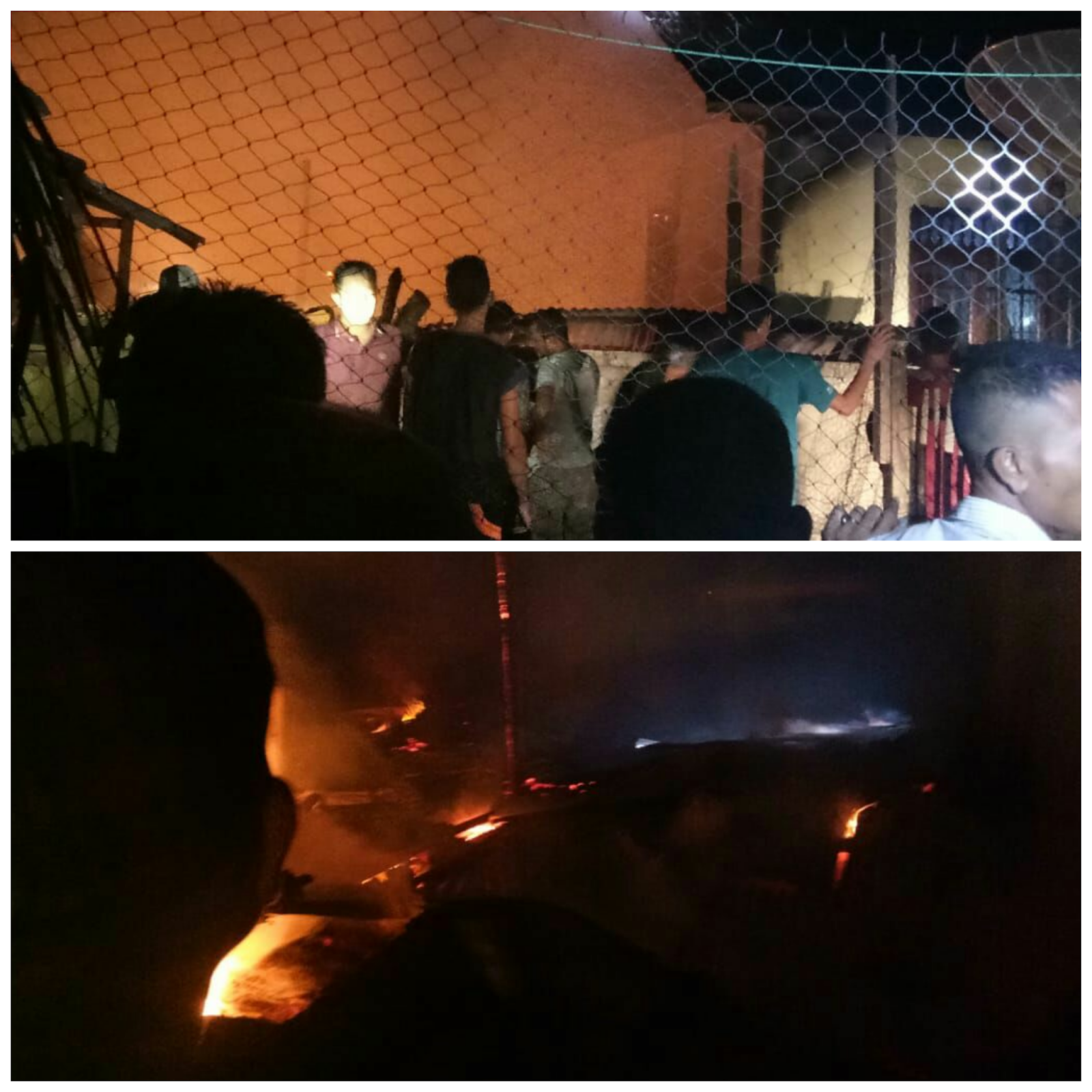 Satu Rumah Warga Simpang Ulim Ludes Dilahap Sijago Merah