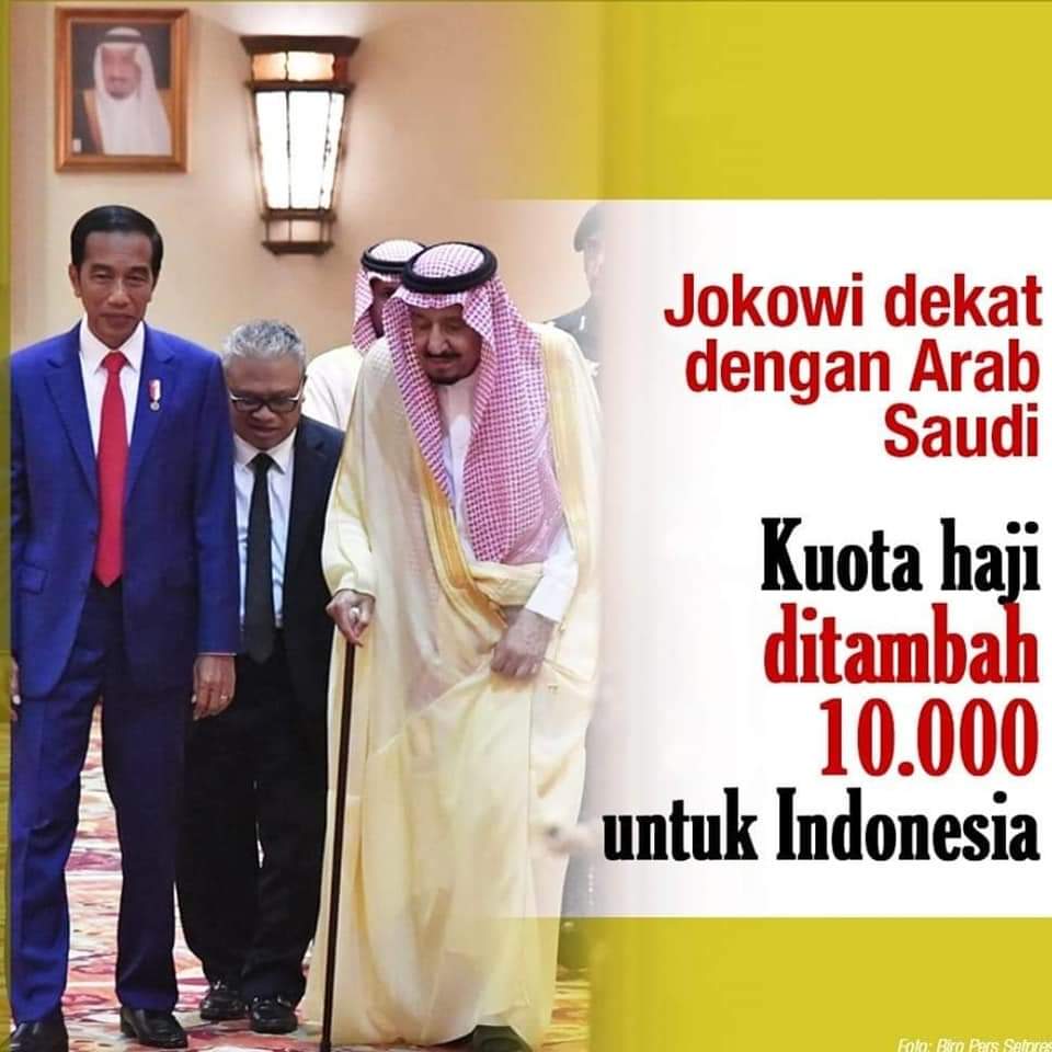 Jokowi Umrah, Kerajaan Arab Saudi Tambah 10 ribu Kuota Haji