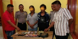 Pelaku Beserta Barang Bukti serta uang tunai sebesar Rp. 8.567.000 Berhasil Di Amankan