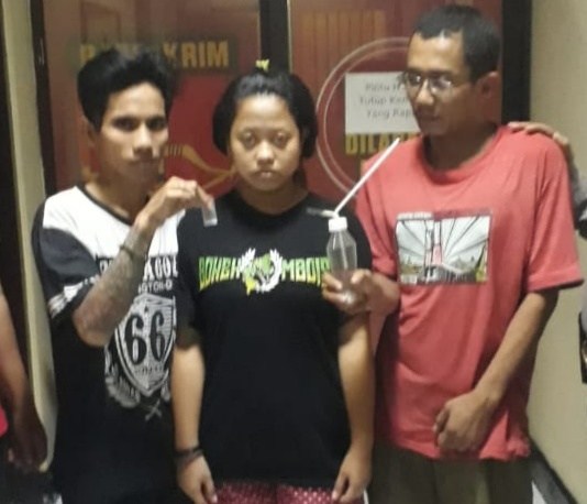 Edarkan Sabu, Dua Pria dan Satu Wanita Ditangkap Polsek Gubeng