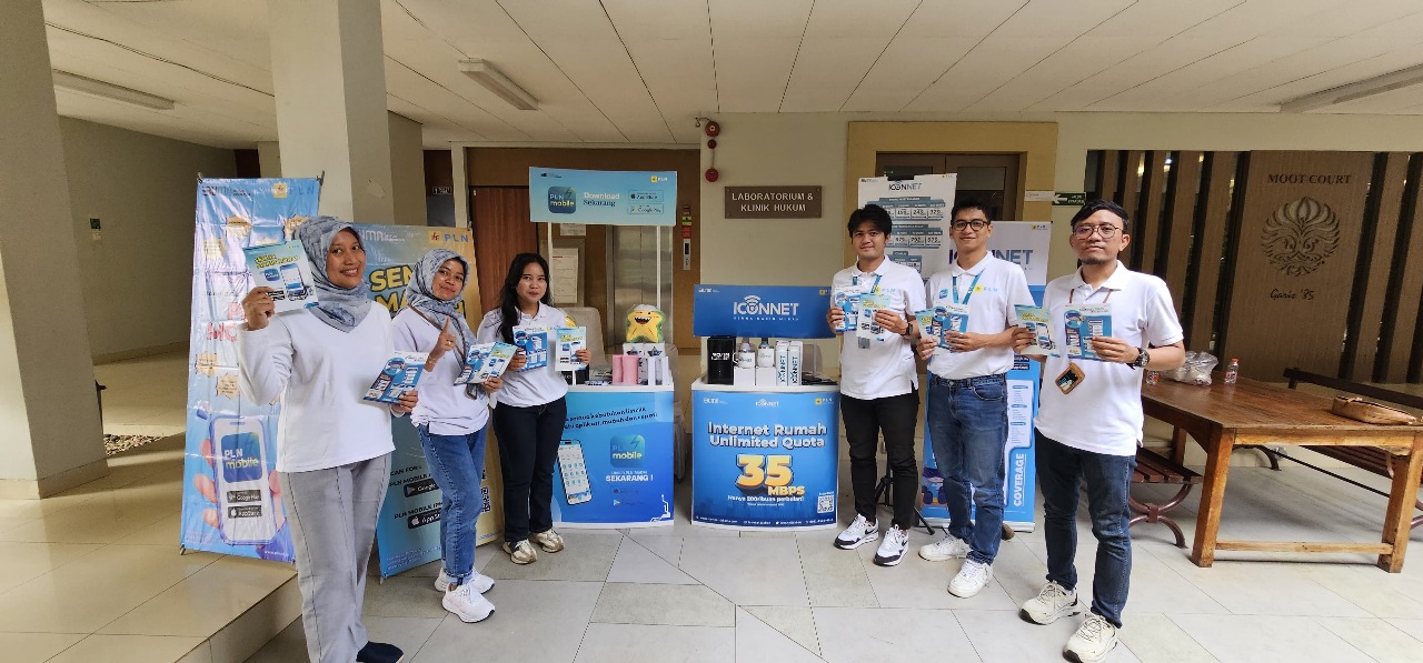 PLN UP3 Depok Meriahkan Indonesia Law Debating Competition FHUI dengan Booth Promosi dan Sosialisasi