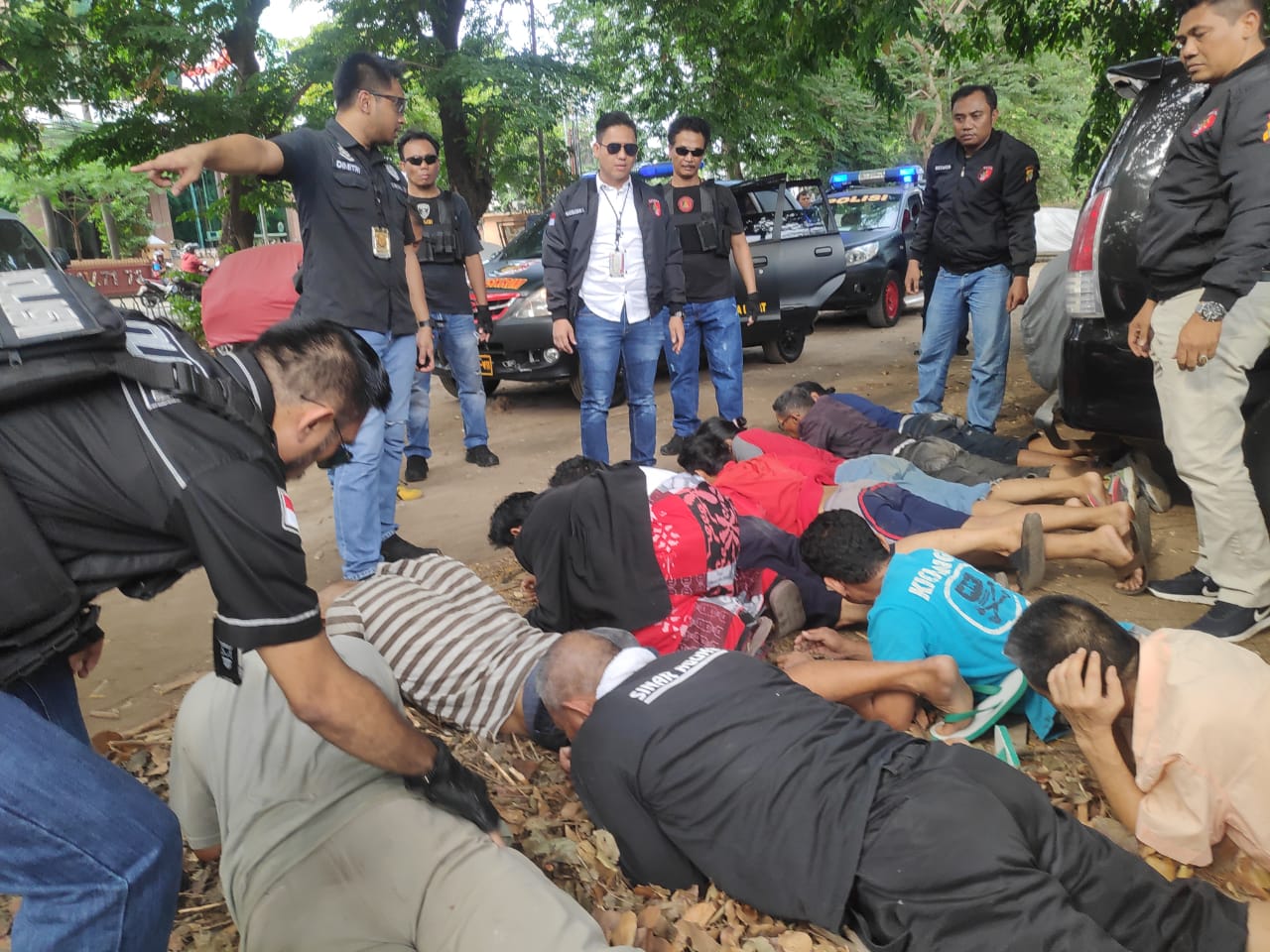 Resahkan Warga, 11 Preman Bersenjata Api di Jelambar di Ciduk Polisi