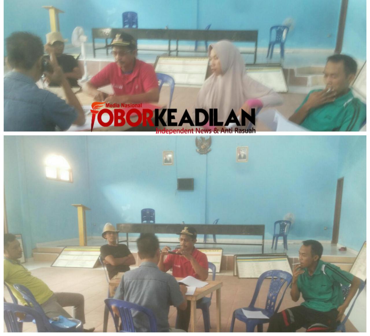Keterbukaan Informasi Publik Tentang Pengelolaan Dana Desa Diduga Di interpensi Pihak BPMD 