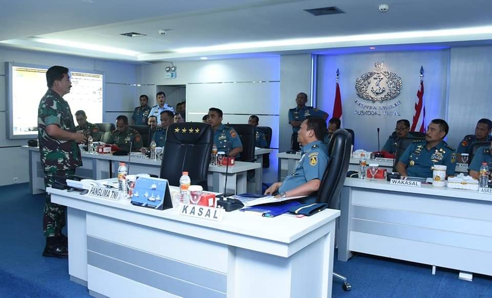 Panglima TNI Apresiasi TNI AL Mengusir Kapal Asing Tanpa Izin