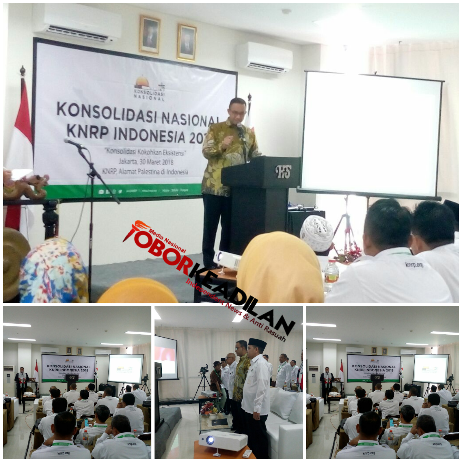 Konsolidasi Nasional KNRP 2018,  Anies Baswedan : Karena Ada Integritas Dan Kedekatan Dengan Rakyat