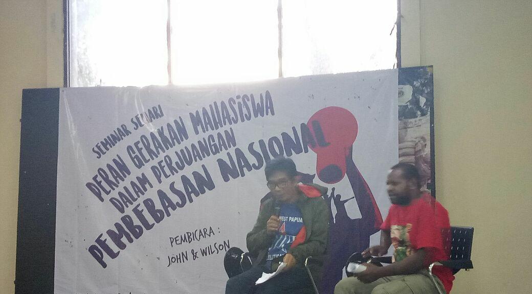 Wilson Obrigados : Saya Salut dengan Mahasiswa Papua