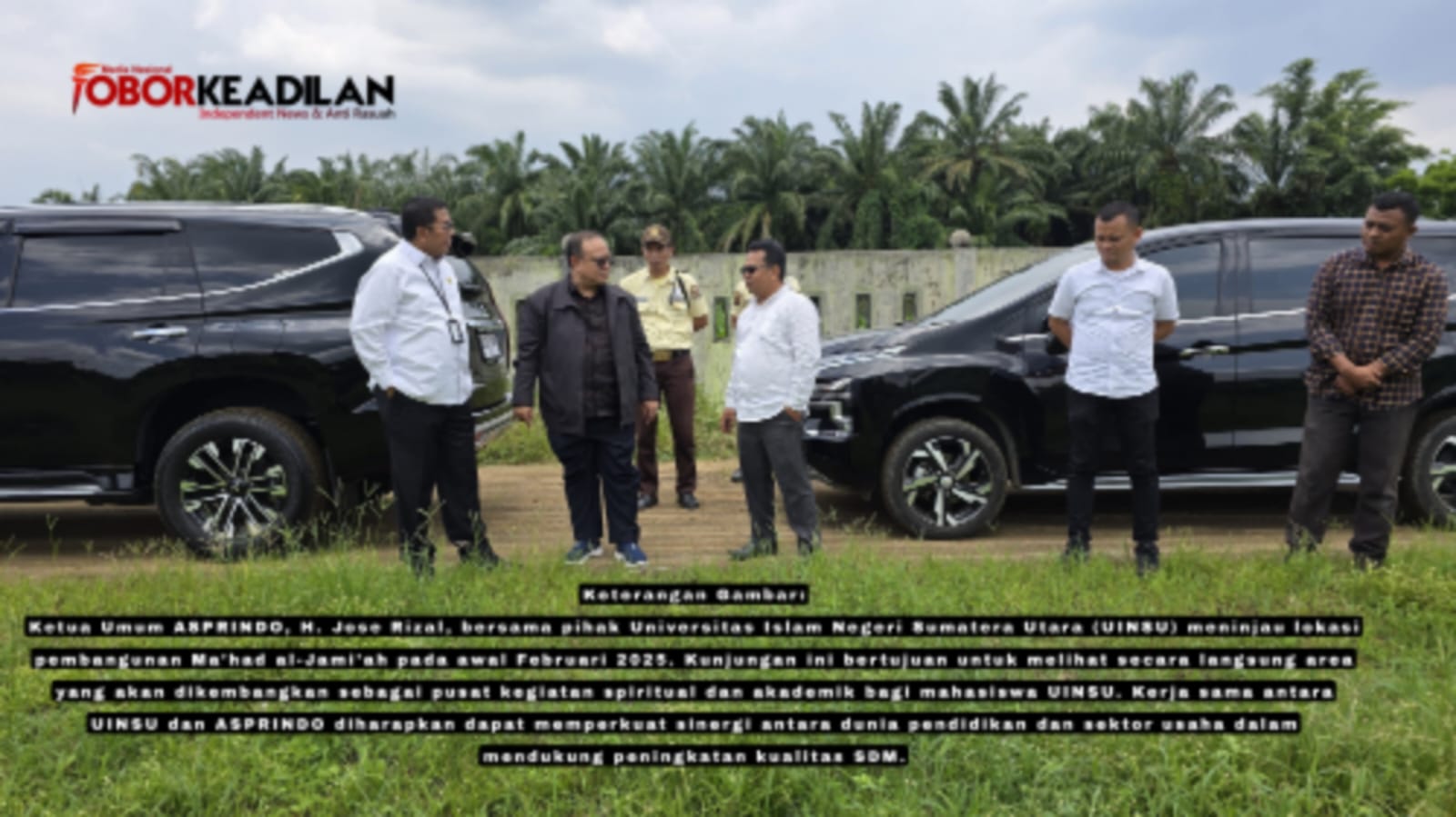 Rektor UINSU Dukung Penuh Kerja Sama dengan ASPRINDO untuk Pembangunan Ma’had al-Jami’ah