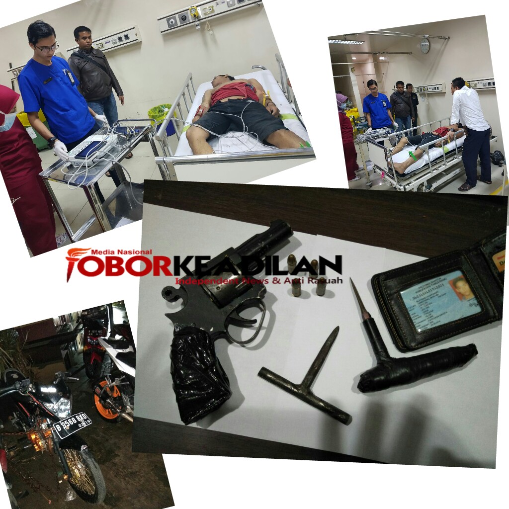DORRR.. DENGKUL RESIDIVIS CURANMOR TANGERANG KOTA ITU BOLONG , SATU TEWAS.