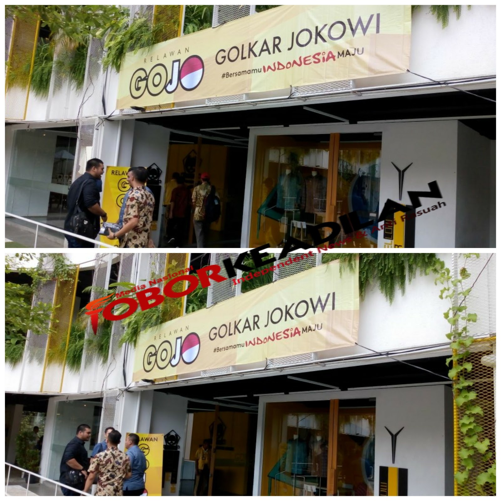 Tim Pemenangan Gojo Deklarasi Jokowi 2 Periode