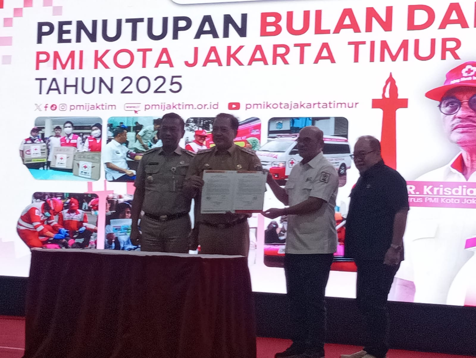 Sinergi Pemerintah dan Masyarakat, Bulan Dana PMI Jakarta Timur 2025 Lampaui Rp12 Miliar