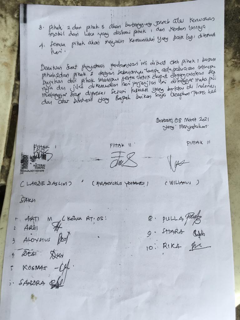 Korban Penyerangan Dilaporkan Pihak Penyerang, Kasus Seperti ini Disidang PN Batam