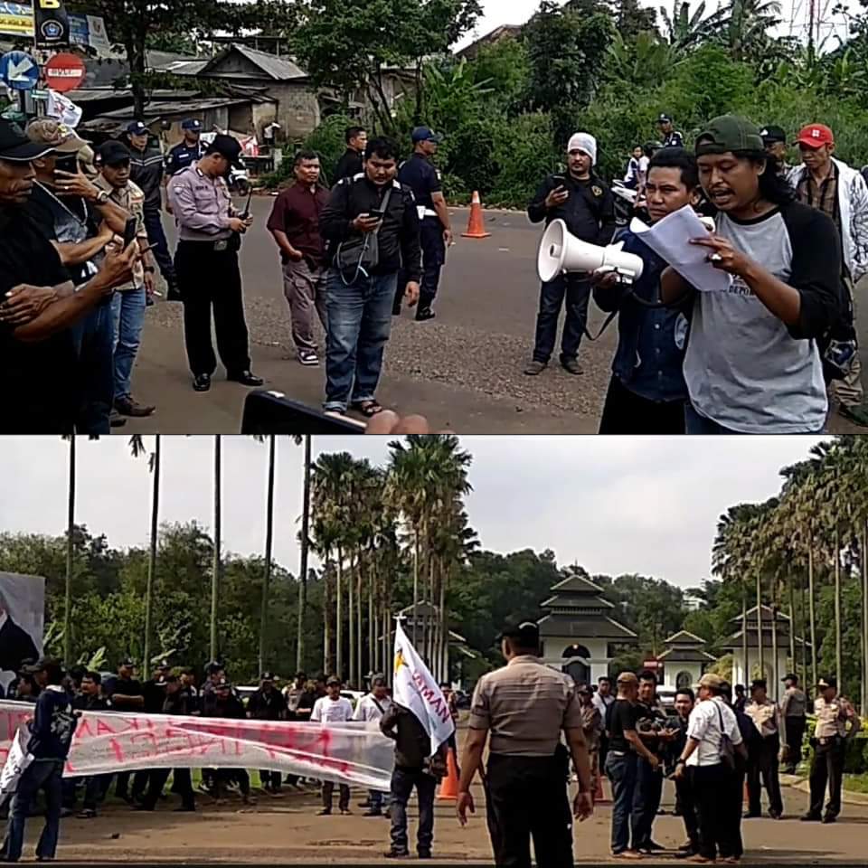 Mencaplok Lahan Situ Patinggi Kota Depok, PT. Karabha Digdaya Diseruduk Aktivis dan Warga 