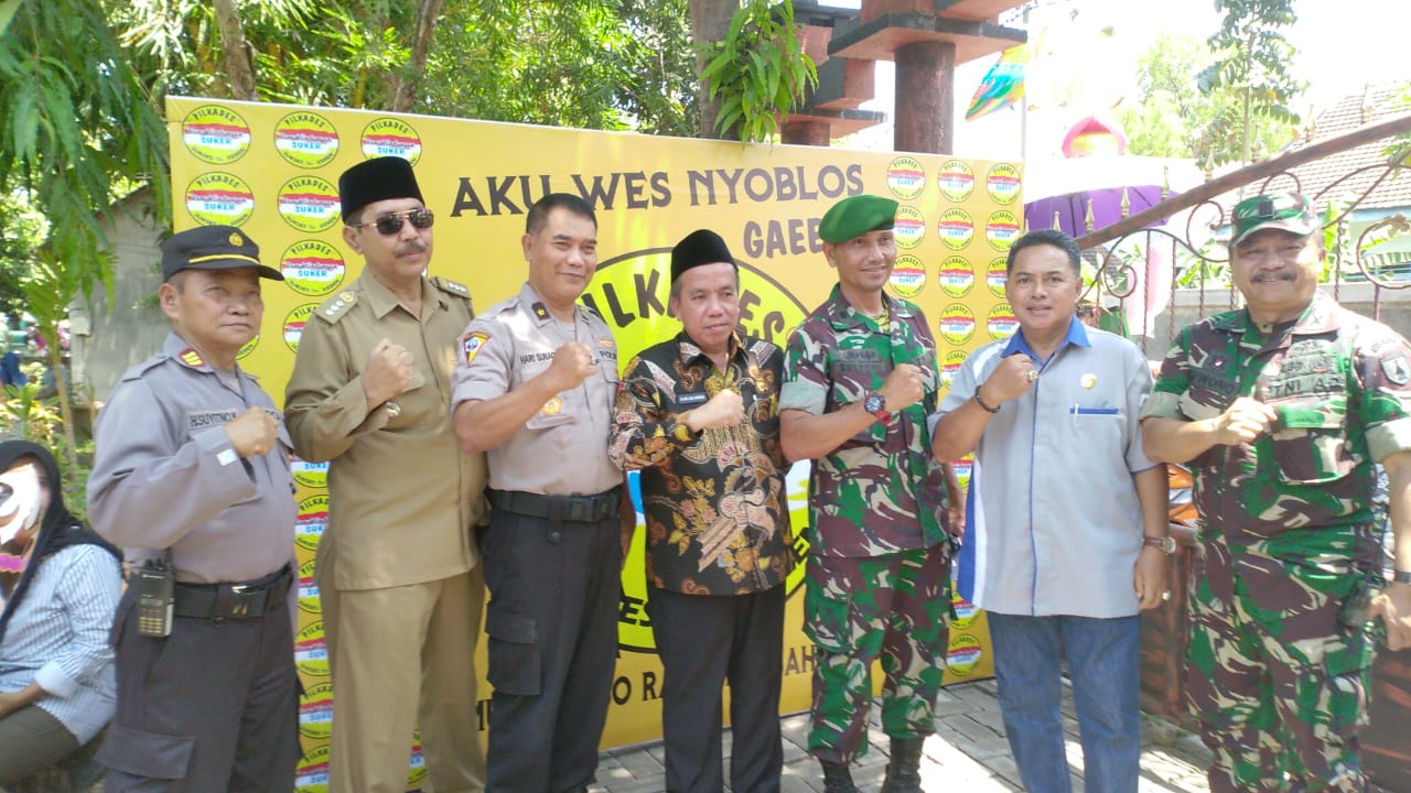 Wakil Bupati Kab Pasuruan Pantau Langsung Proses Pemilihan kepala Desa Serentak 2019