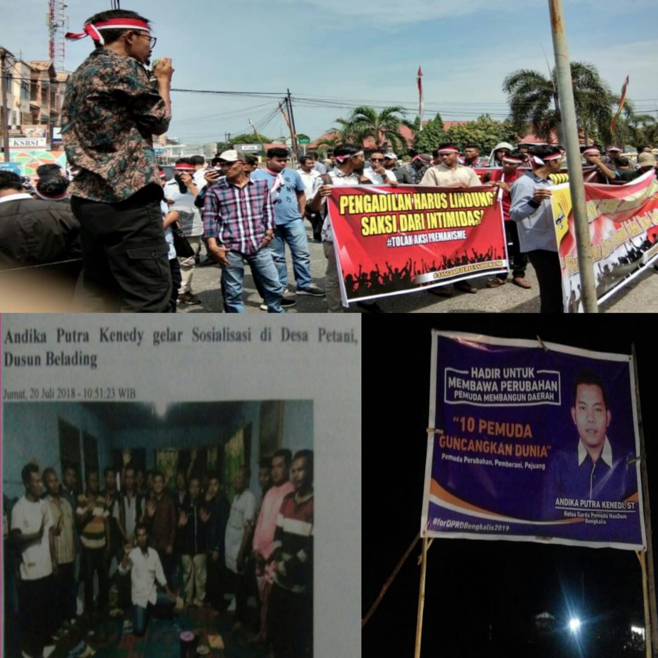 Petinggi Partai Nasdem Harus Kaji Kembali Andika Sakai Caleg DPRD Bengkalis 2019