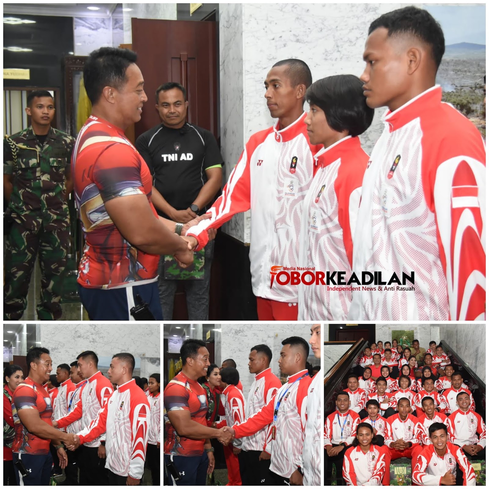 Persembahkan 34 Medali Sea Games 2019, Atlet TNI AD Terima Penghargaan Kasad