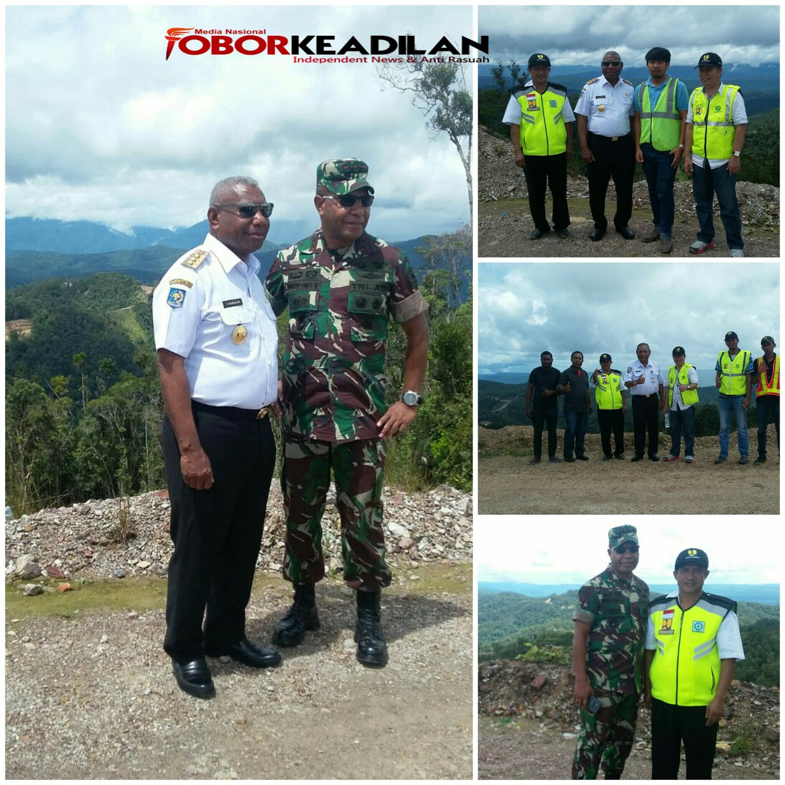 Ruas Jalan Nasional Trans Papua : Pegunungan Petik Bintang Jadi Obyek Wisata Alam
