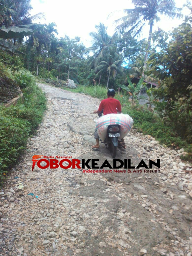 Asik Promosi Pariwisata Pulau Nias,Ternyata Jalan Menuju Lokasi Pariwisata Goa Togindrawa Di Gunungsitoli Hancur