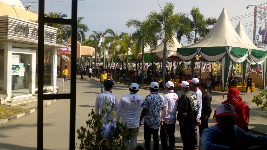 Aceh Provinsi Kedua Titik Kampanye, Antusias Warga Terlihat Sejak Pagi  