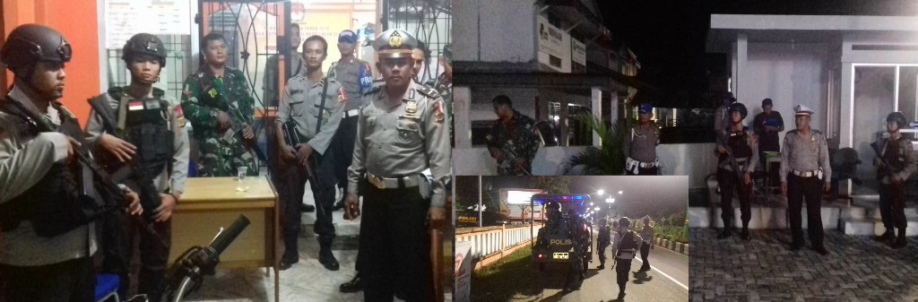 TNI Polri Aceh Selatan Patroli Rutin "Wilayah Aman Ibadah Nyaman"