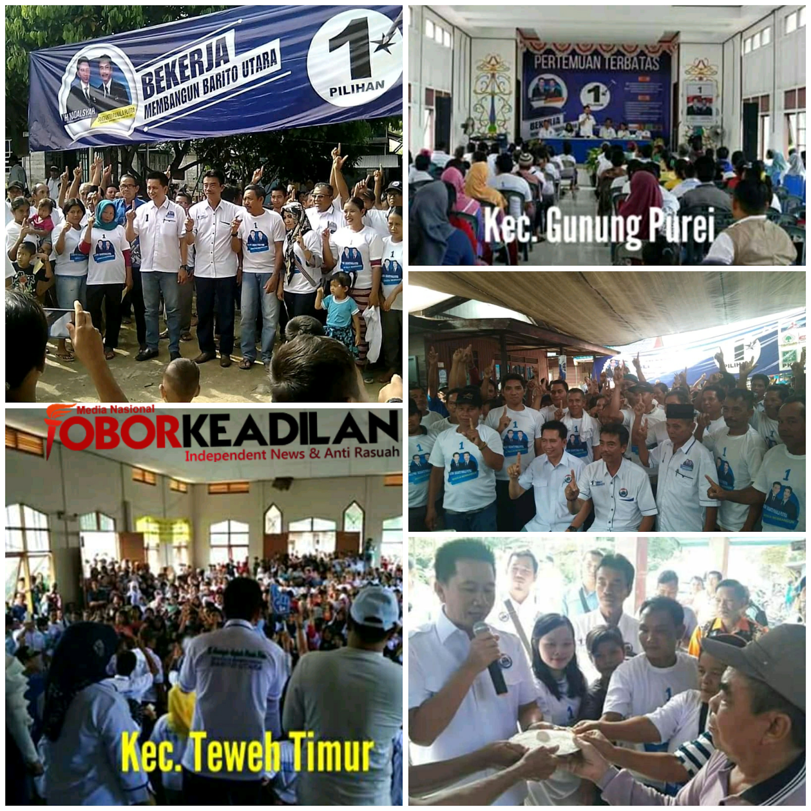H. Nadalsyah-Sugianto Pemimpin Yang Visioner Teruji dan Terbukti Membangun Barito Utara