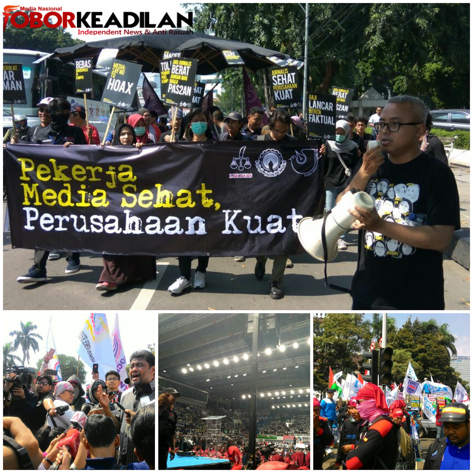 Memperingati Hari Buruh, Ribuan Pekerja  Berkumpul Di Istora Senayan, Ada Apa? 