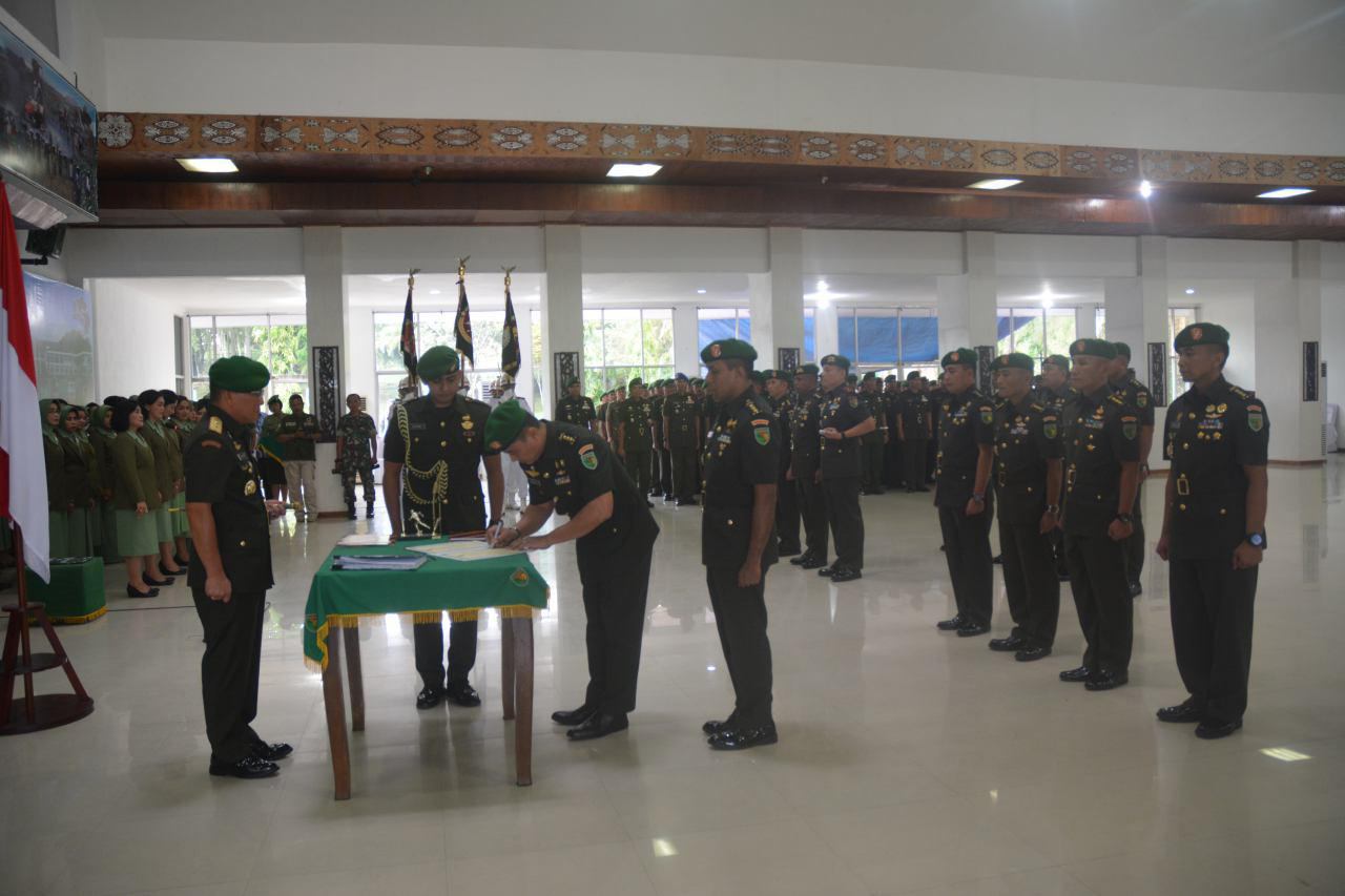 Pangdam Pimpin Sertijab Kodam XVII/Cenderawasih