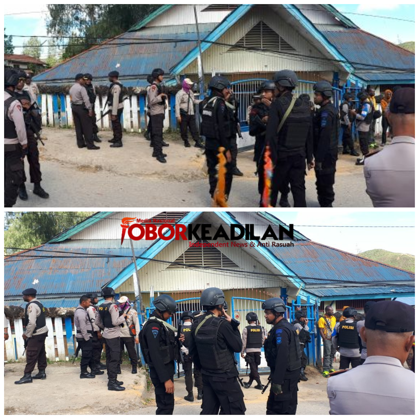 Pelaksanaan Sidang Istimewa Paripurna DPRD Paniai Berlangsung Aman Dan Tertib