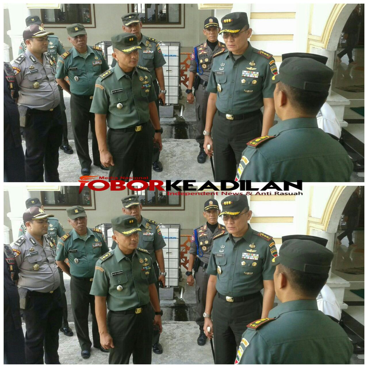 Dandrem 031 Wirabima Tinjau Titik Kedatangan Presiden RI Di Kabupaten Pelalawan