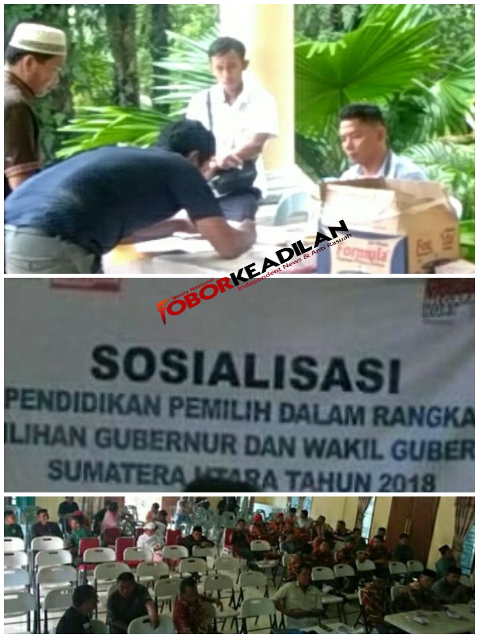 SARAT KORUPSI DI DUGA SENGAJA DILAKUKAN OKNUM DI KPU PALUTA-SUMUT