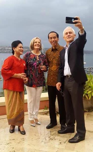 PM Australia Kagum Atas  Kepemimpinan Presiden Republik Indonesia Jokowi