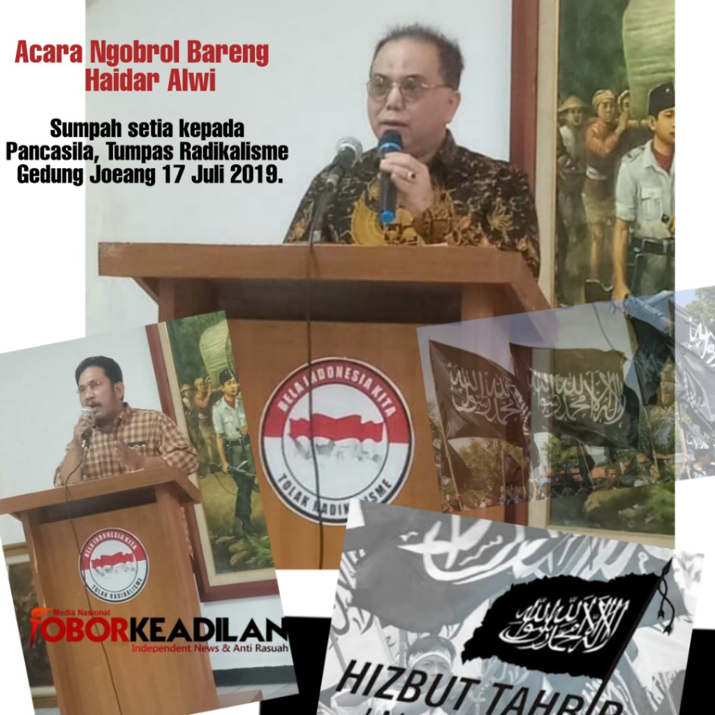 Waspada Ancaman Kedaulatan Negara, Haidar Alwi: Tumpas Radikalisme Demi Ideologi Pancasila 