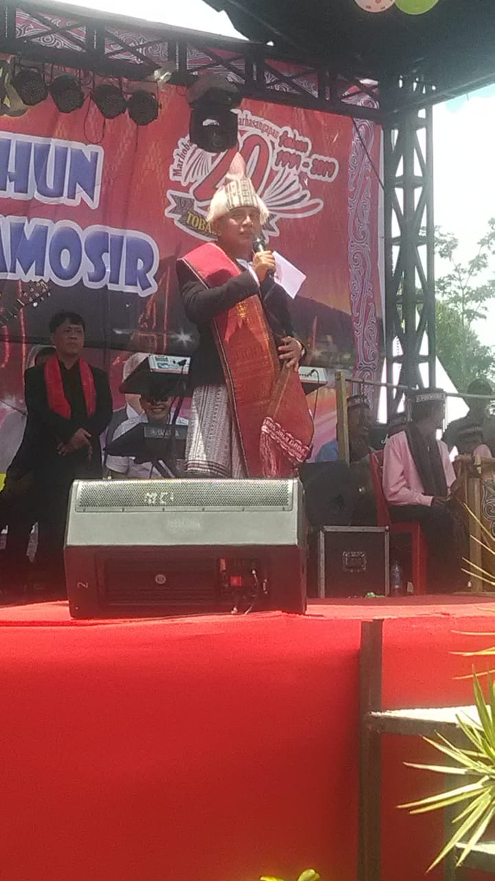 HUT Kabupaten Toba Samosir ke 20 di Kecamatan Habinsaran Dihadiri Gubernur Sumut 