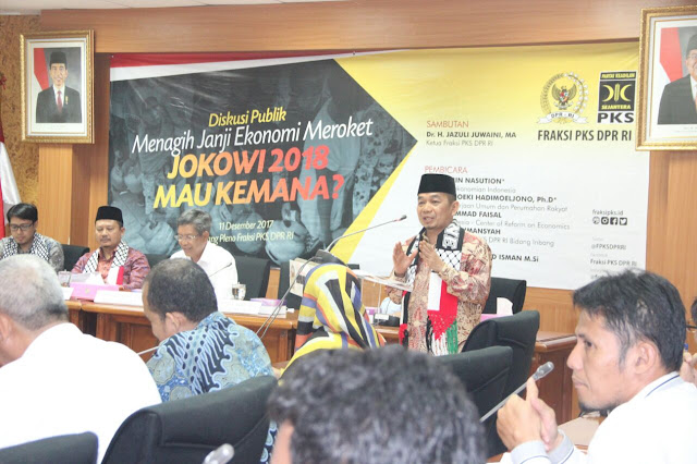 Ketua FPKS: Janji Ekonomi Meroket Masih Jauh,  Pemerintah Harus Kerja Keras Tingkatkan Kesejahteraan Rakyat