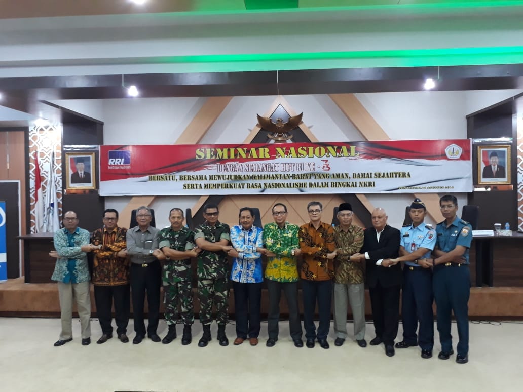Deklarasi dan Seminar Nasional di Kalbar Perkuat Rasa Nasionalisme