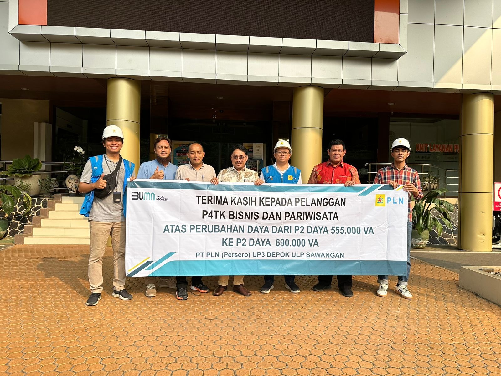 PLN ULP Sawangan & PLN UP3 Depok Wujudkan Eskalasi Daya Listrik dari 555.000 VA Ke 690.000 VA, Berikut Tujuannya