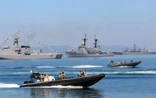 TNI AL Kerahkan Armada Tempur Untuk Mencari Pesawat Sriwijaya Air