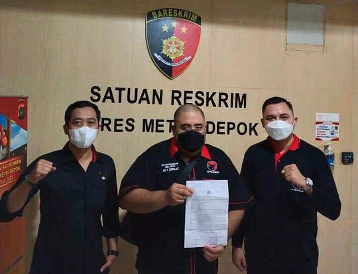 Siarkan Hoax "Megawati Koma di RSPP, Pada kanal YouTubenya, Hersubeno Arief Dipolisikan PDI Perjuangan Depok