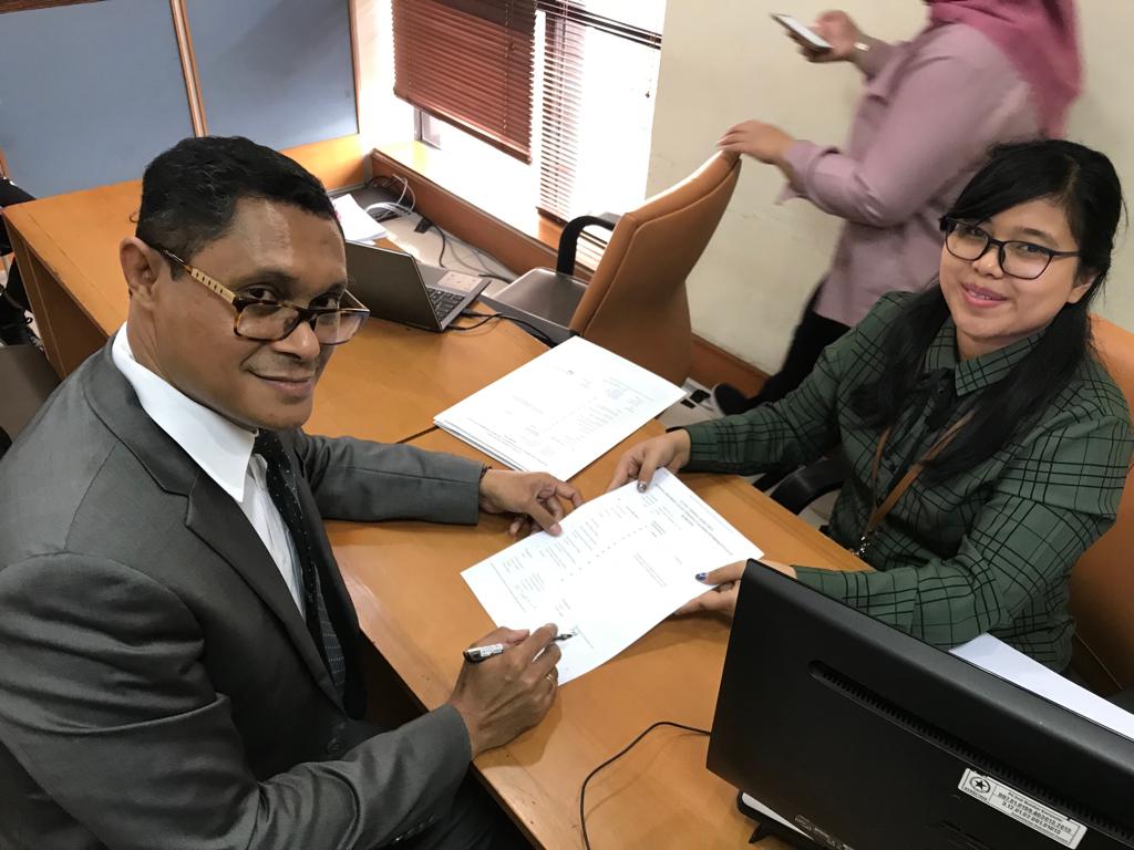 Putra Asli Papua Fredrik J. Pinakunary Siap Maju Sebagai Capim KPK 2019-2023.