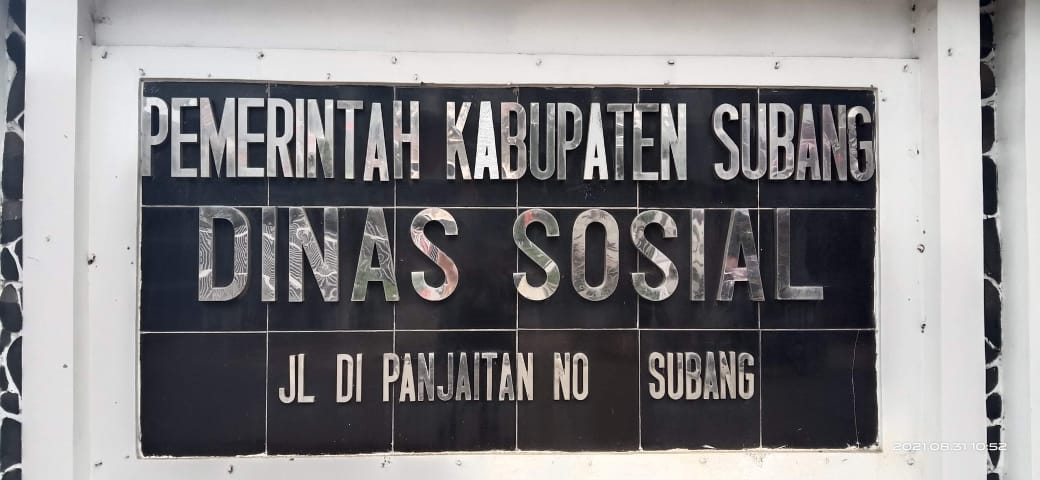 Awak Media Hendak Konfirmasi Dinsos Kabupaten Subang Tapi Belum Ada Tanggapan, Ada Apa ? 