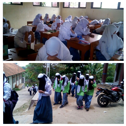 Wajib Gunakan Cadar Bagi Siswi Di SMK Attholibiyah