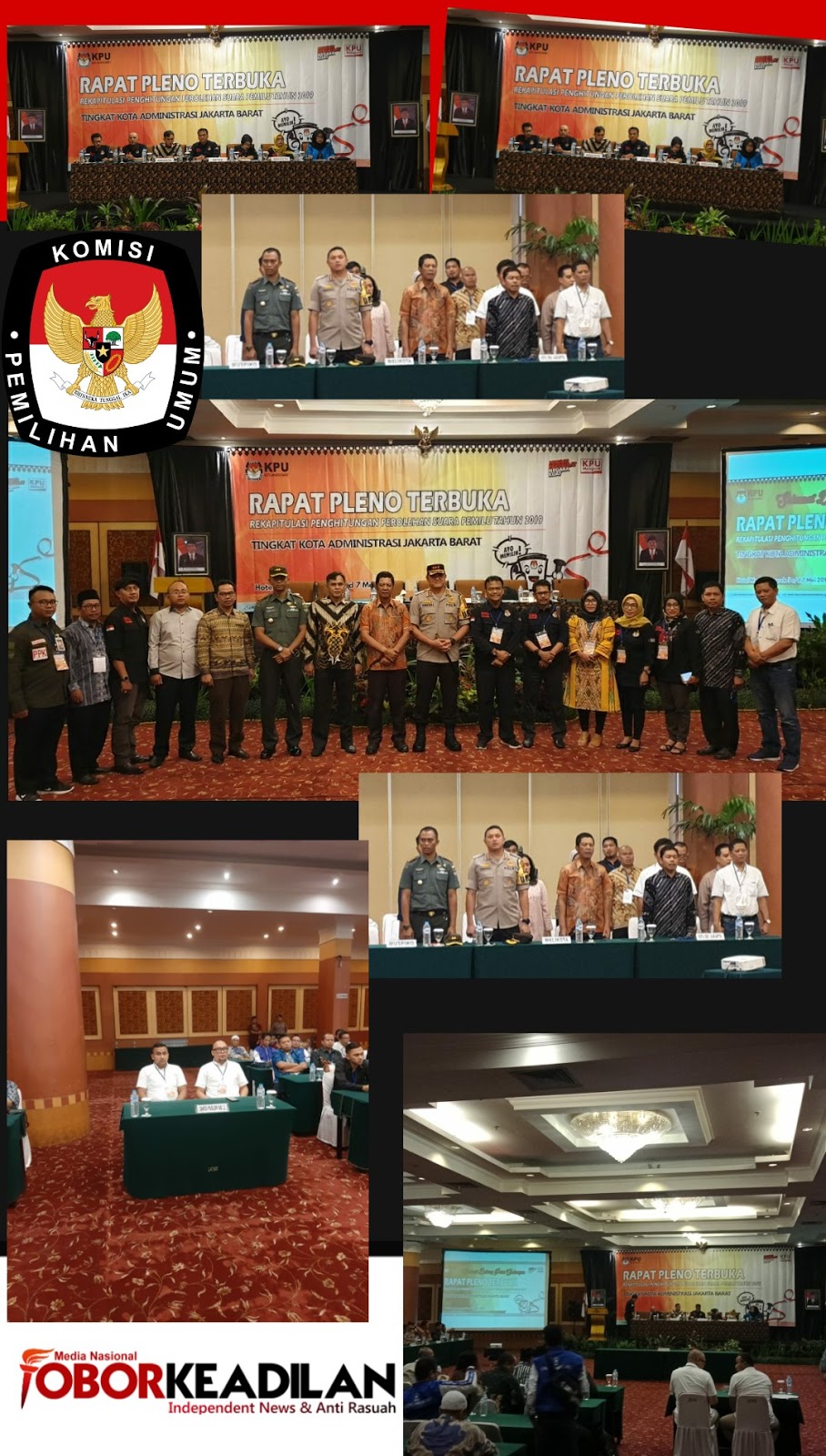 Bawaslu dan KPUD Jakbar, Tak Ada Kecurangan Rekapitulasi Suara Di Jakarta Barat