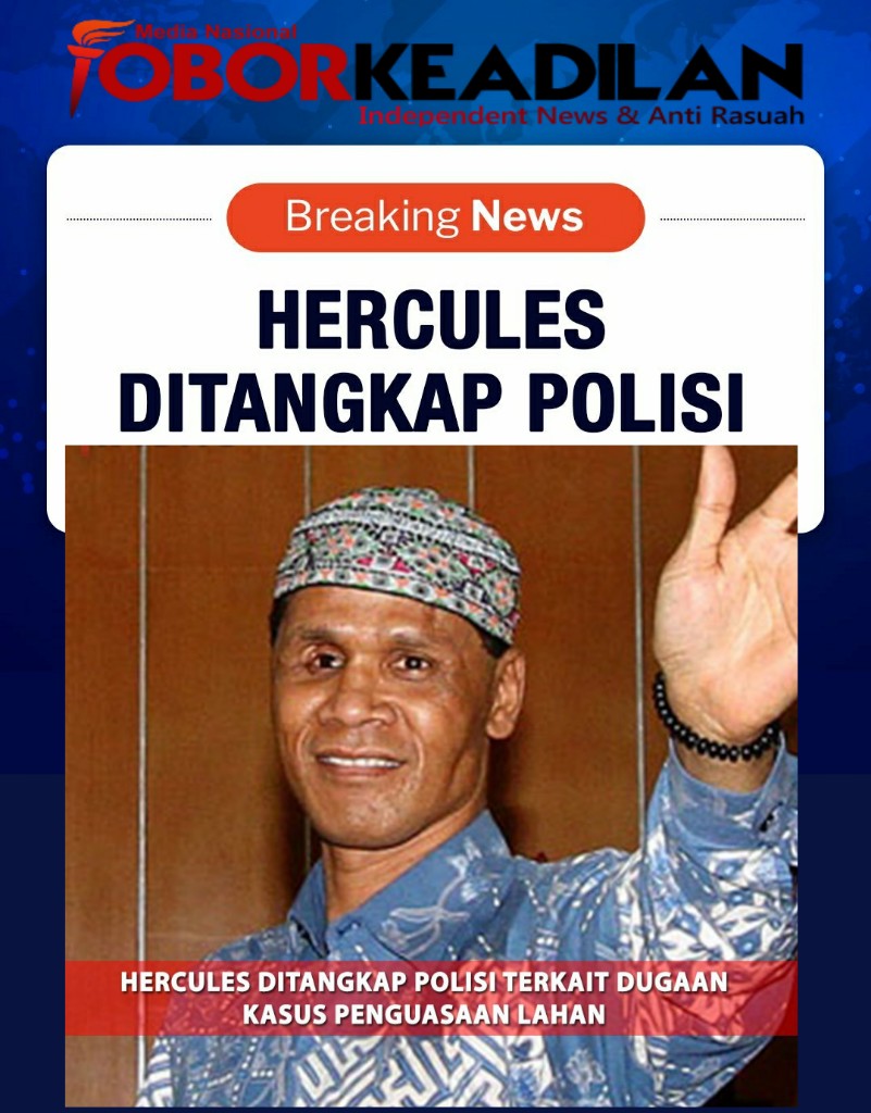 Breaking News: Hercules Diringkus Polisi, Terkait Kasus Premanisme Kalideres