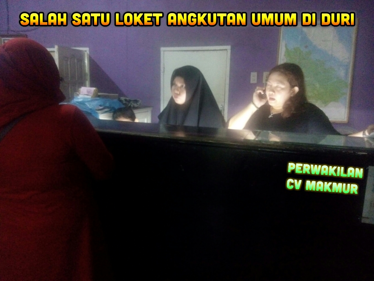 Seluruh Loket Angkutan Umum Yang Ada Di Duri Dipadati Oleh Pemudik Jelang Hari Raya Idul Fitri
