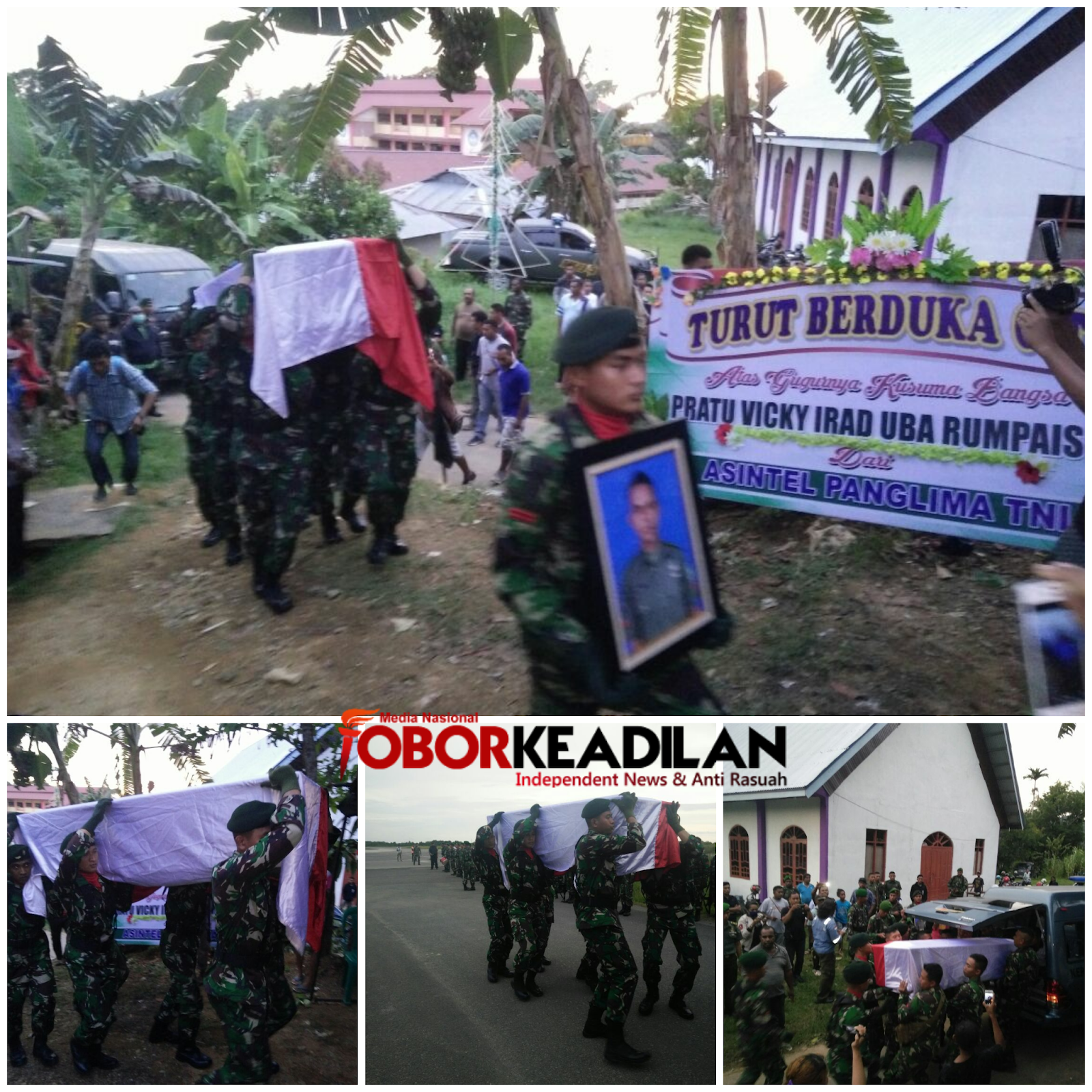 Terkait Pembebasan Sejumlah Kampung di Distrik Tembagapura Yang Dikuasai Oleh KKSB, Angota TNI Gugur