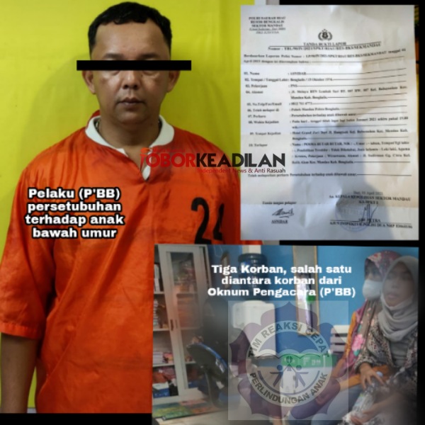Posman Butar butar Diduga 1 dari 3 Pria Pemerkosa 3 Korban Anak Bawah Umur, Ditangkap Unit Reskrim Polsek Mandau Riau 